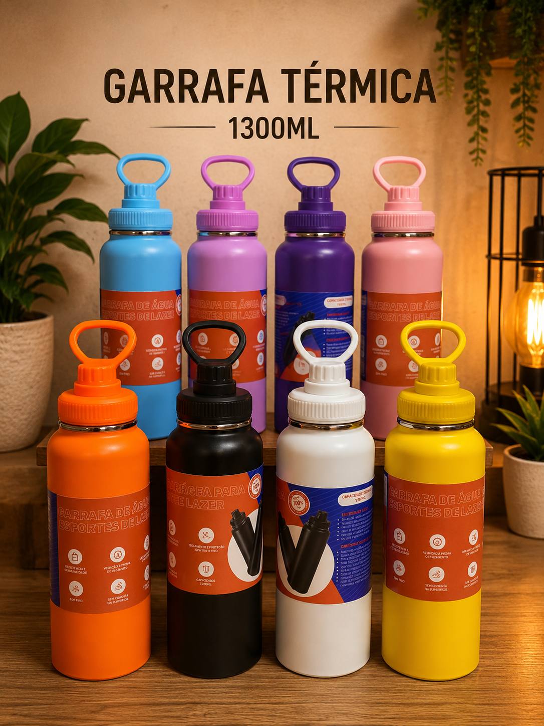 Garrafa Térmica 1300ml