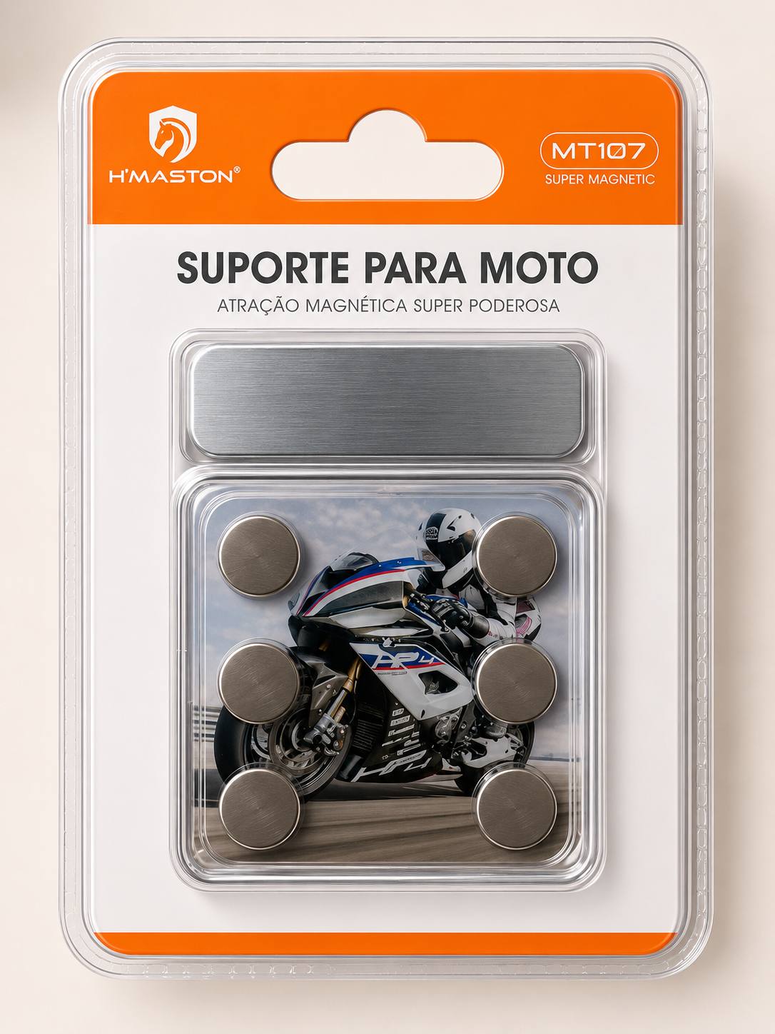 Suporte Magnético para Moto H'Maston MT107